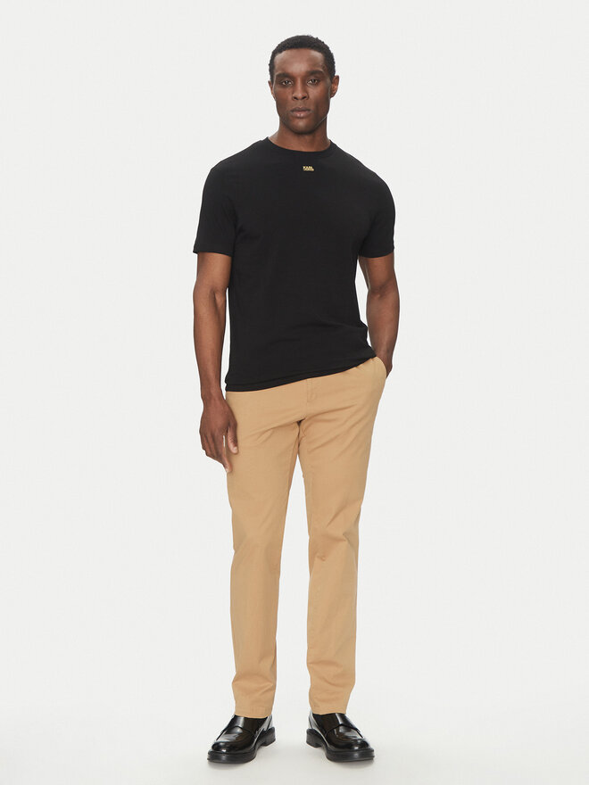 KARL LAGERFELD KARL LAGERFELD T-Shirt 755058 552235 Schwarz Regular Fit