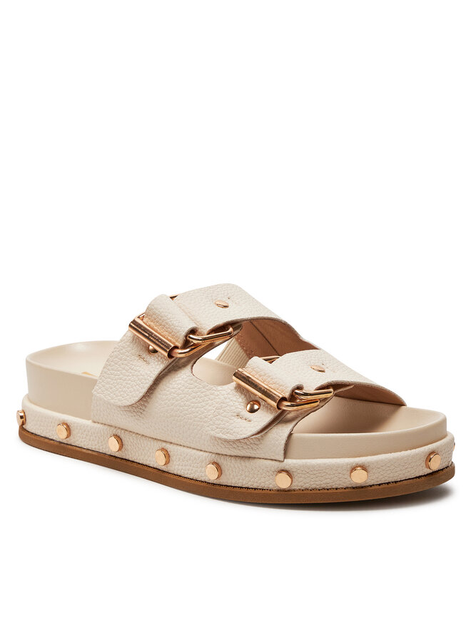 Big Star Shoes Klapki Big Star Shoes NN274083 Beżowy