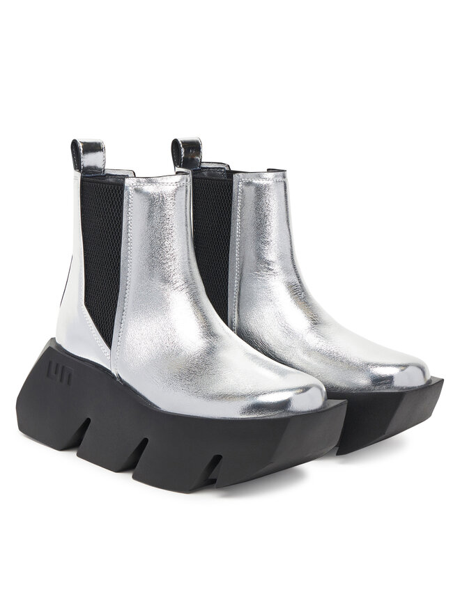 United Nude Stiefeletten United Nude Bull Chelsea 1096014116 Silberfarben