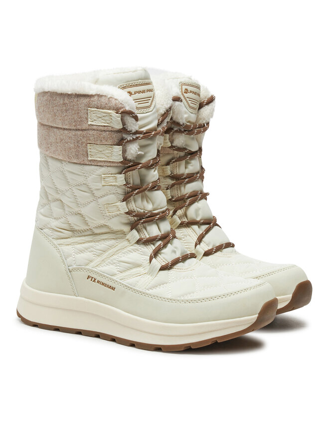 ALPINE PRO Śniegowce ALPINE PRO Kowa LBTD536005 Écru