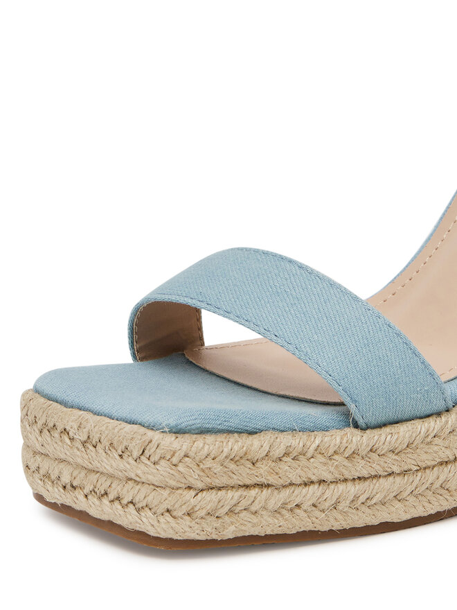 DeeZee Espadrilky DeeZee LWSB42-2 Modrá