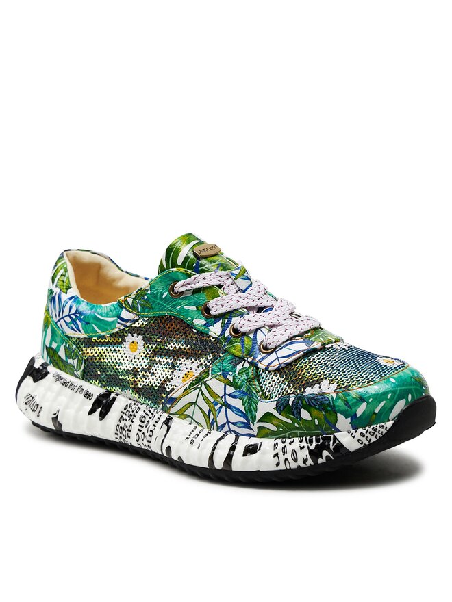 Laura Vita Sneakersy Laura Vita Burton 5 Zielony
