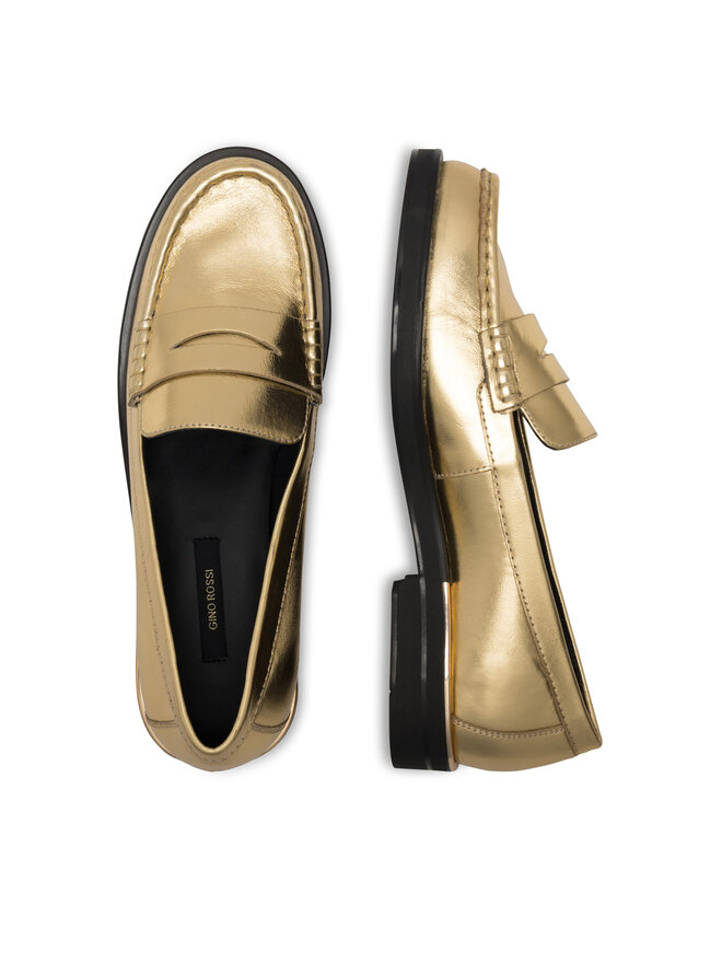 GINO ROSSI Μοκασίνια GINO ROSSI LUISA-112989 Χρυσό