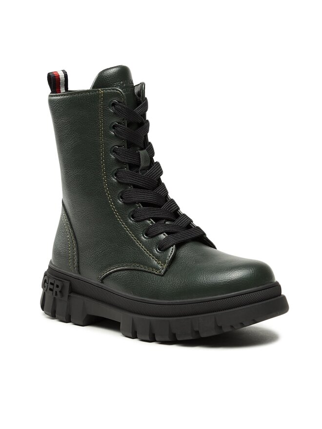Tommy Hilfiger Stiefel Tommy Hilfiger T3A5-33057-1355406 M Grün