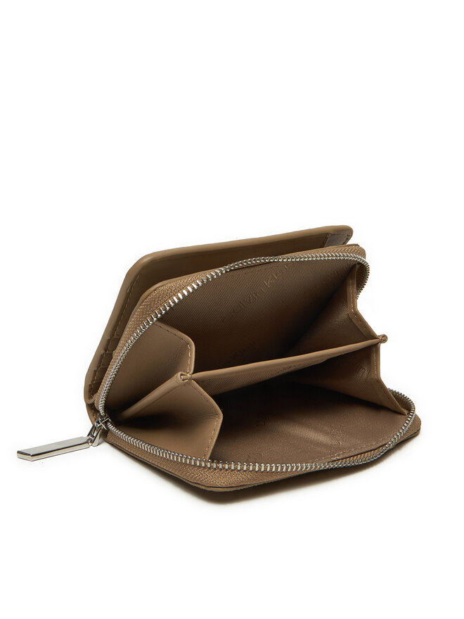 Calvin Klein Pénztárca Calvin Klein Ck Must Medium Zip Around_Mono K60K612825 Barna