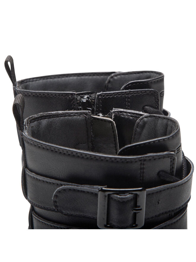 Geox Trapper stila apavi Geox J Casey G. B J2620B 000BC C9999 D Melns