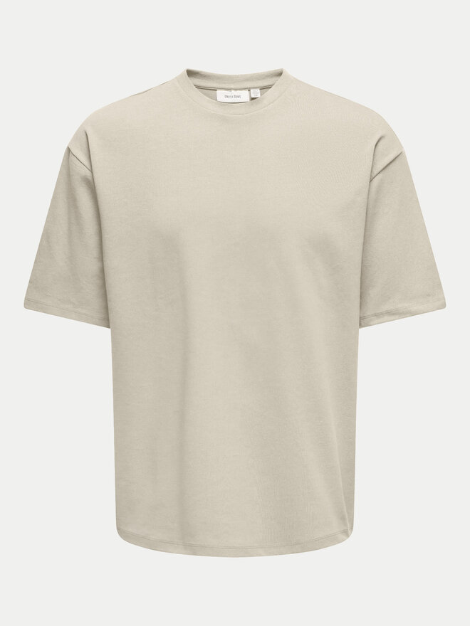 Only & Sons Only & Sons Camiseta Caspian 22031940 Beis Authentic Fit