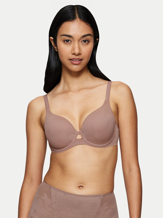 Triumph Triumph Nedrček s kostjo Wild Rose Sensation 10205990 Rjava