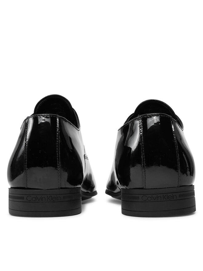 Calvin Klein Κλειστά παπούτσια Calvin Klein Oxford Pat HM0HM01600 Μαύρο