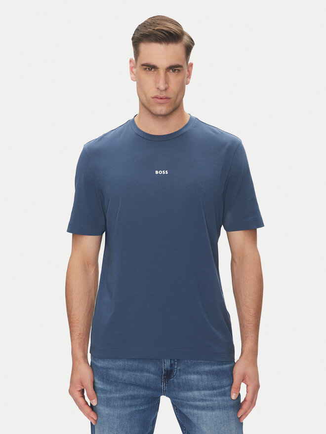 BOSS BOSS Футболка Tchup 50473278 Голубий Relaxed Fit