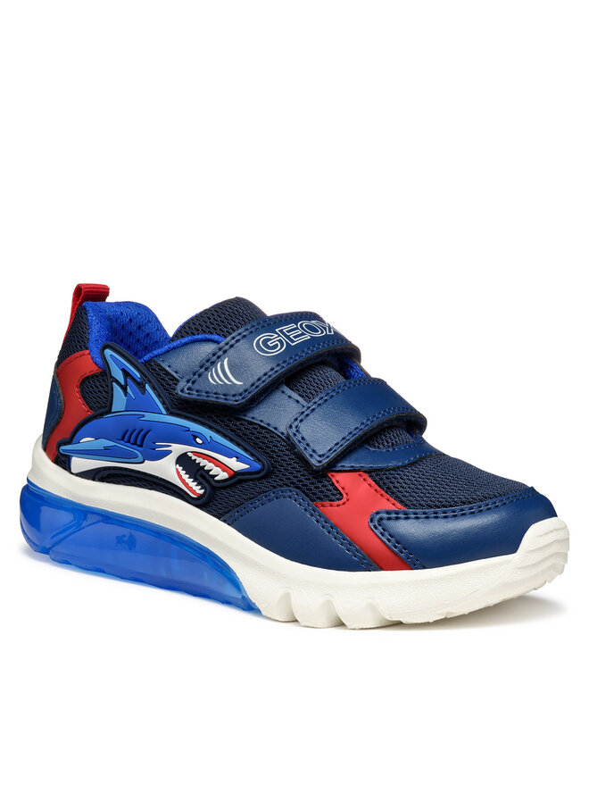 Geox Sneakersy Geox J Ciberdron J55LBB 014BU C0735 M Granatowy