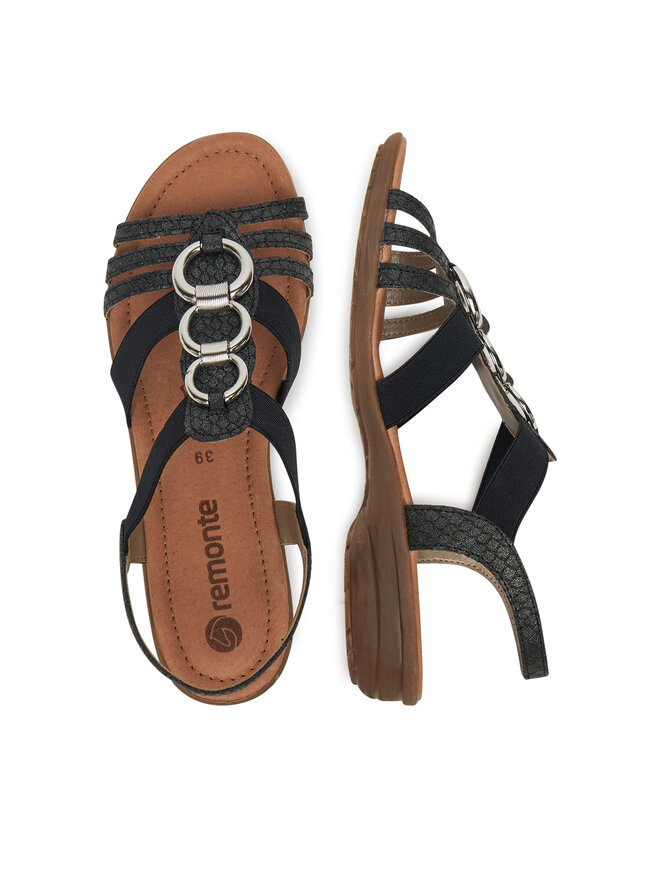 Remonte Sandály Remonte R3605-45 Černá