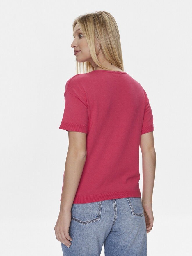 United Colors Of Benetton United Colors Of Benetton T-Shirt 103CD102M Rosa Regular Fit