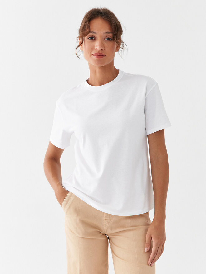 United Colors Of Benetton United Colors Of Benetton T-Shirt 3096D102O Weiß Regular Fit