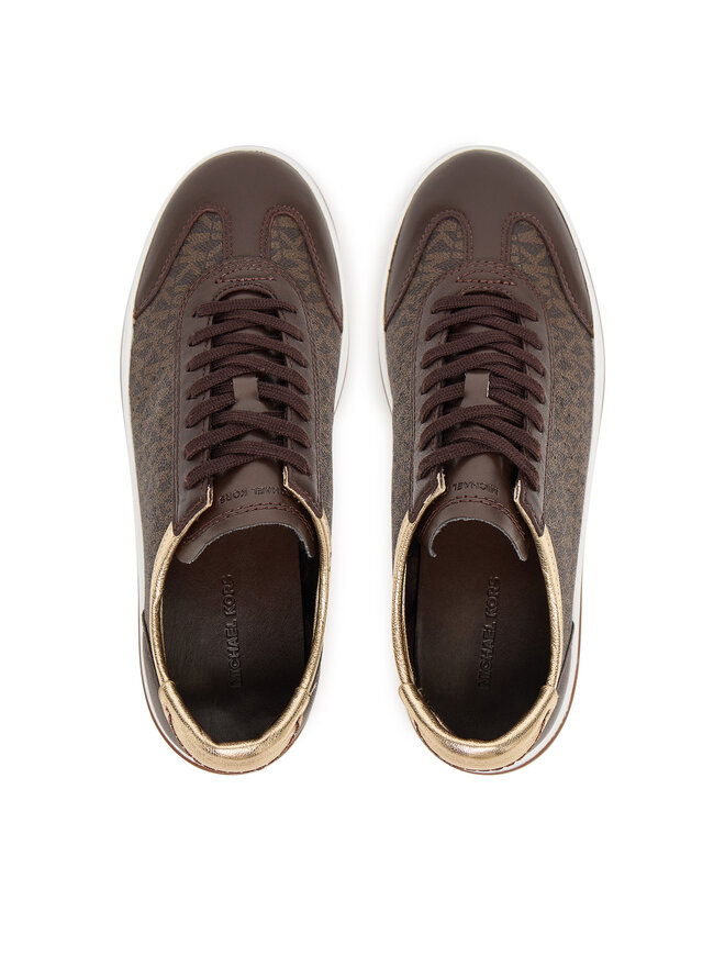 MICHAEL Michael Kors Снікерcи MICHAEL Michael Kors Hayes 43T5HYFS2L Коричневий