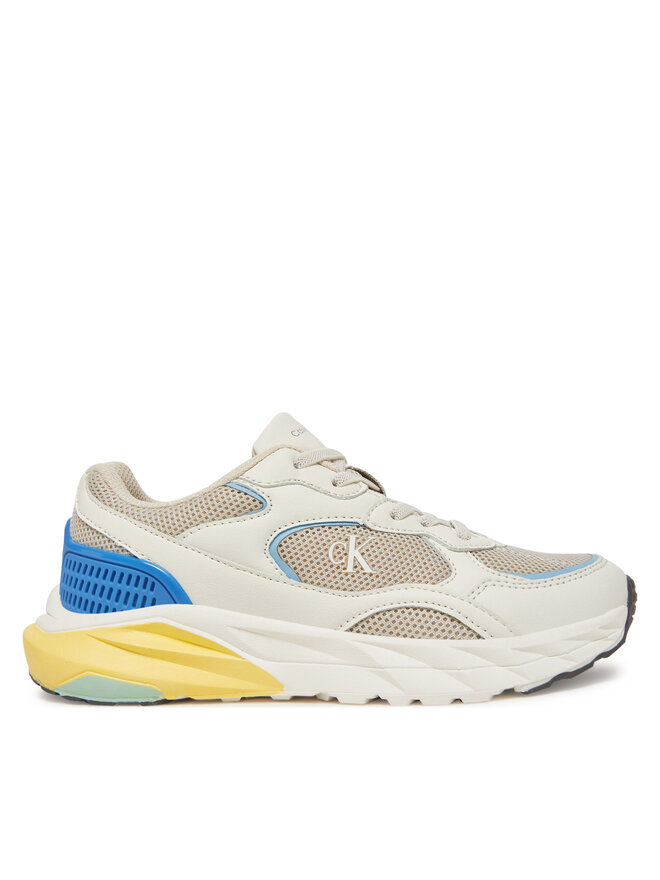 Calvin Klein Jeans Сникърси Calvin Klein Jeans V3X9-83006-1697A702 Екрю