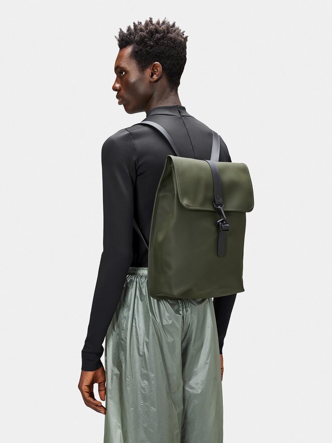 Rains Σακίδιο Rains Rucksack W3 13500 Πράσινο