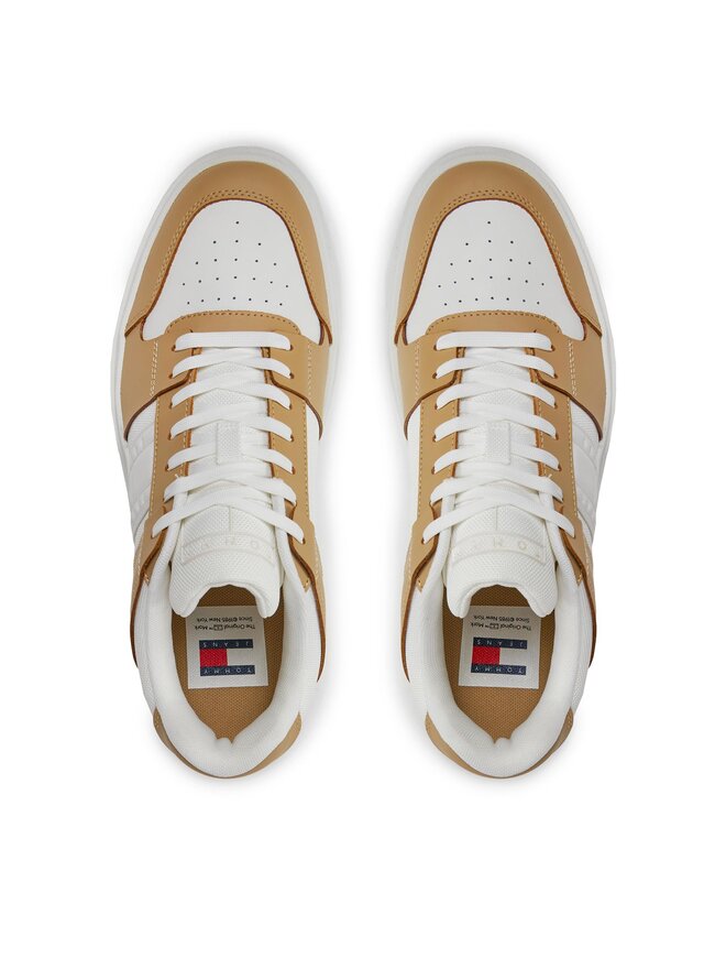 Tommy Jeans Sneakersy Tommy Jeans Tjm Mix Material Cupsole 2.0 EM0EM01345 Beżowy