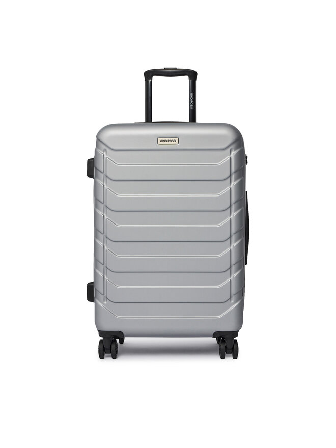 GINO ROSSI Середня валіза Gino Rossi GIN-M-003-05-SILVER Срібний