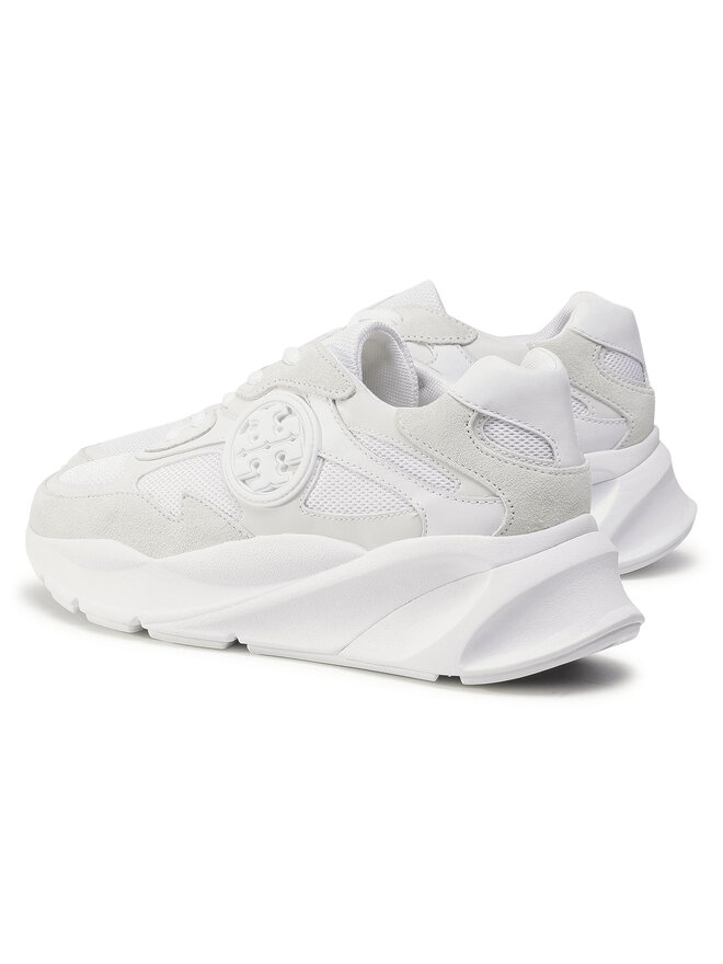 Sneakers Tory Burch Sawyer Trainer 76634 WeiB eschuhe
