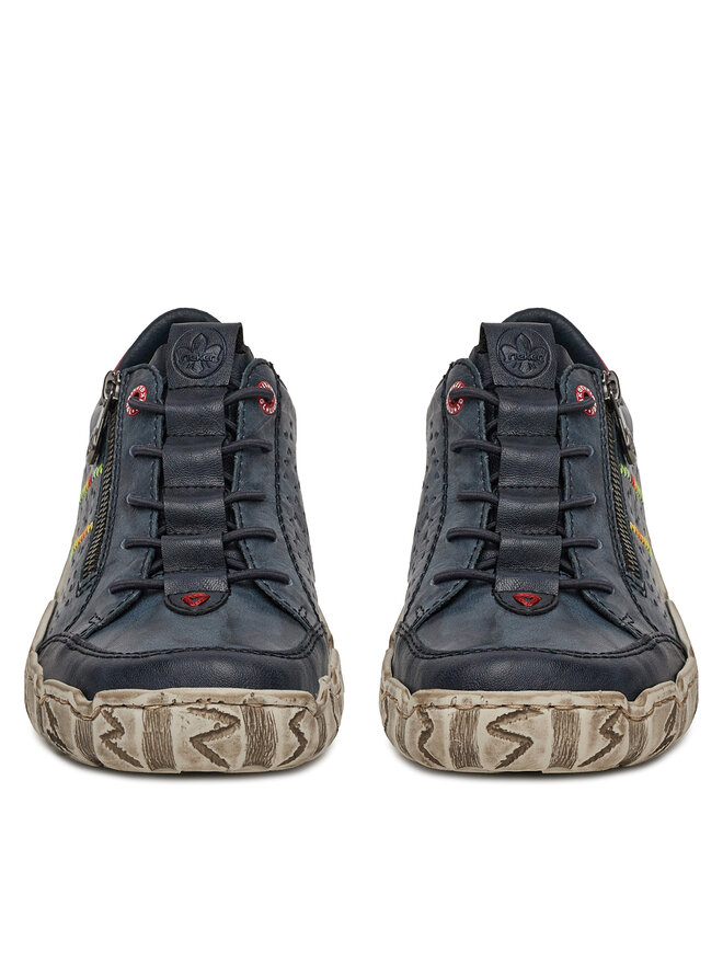 Rieker Halbschuhe Rieker L0357-12 Dunkelblau