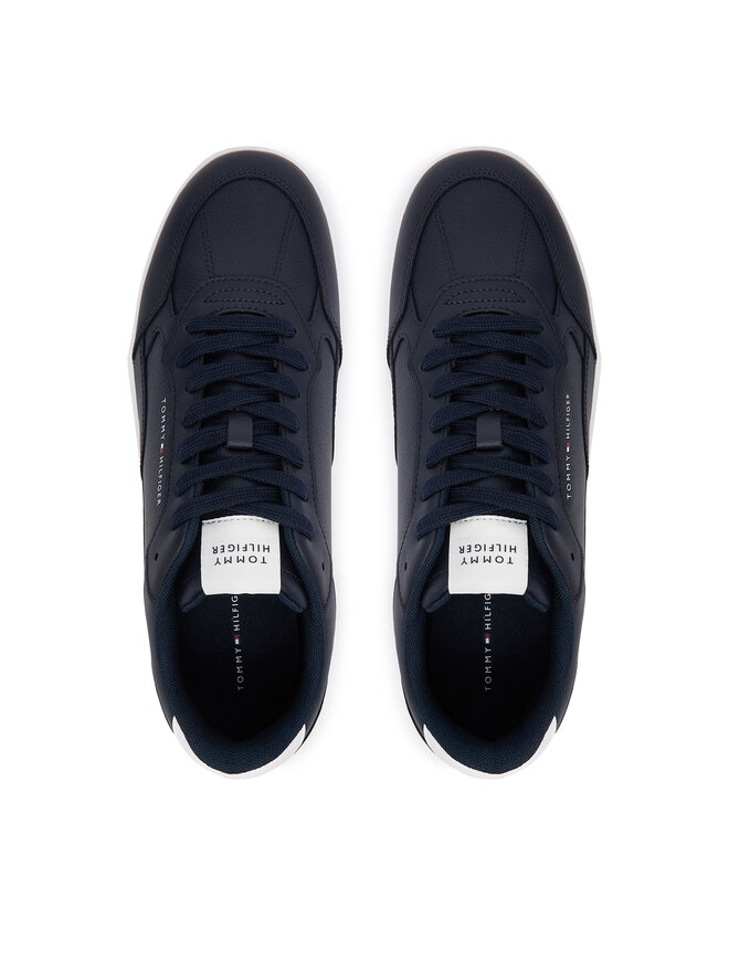Tommy Hilfiger Sneakers Tommy Hilfiger Th Basket Corporate Stripes FM0FM06091 Dunkelblau
