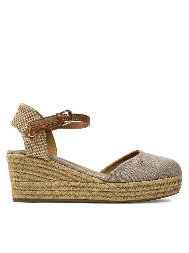 Wrangler Espadryle Wrangler Bela Women Semi Wedge 20241055 Brązowy