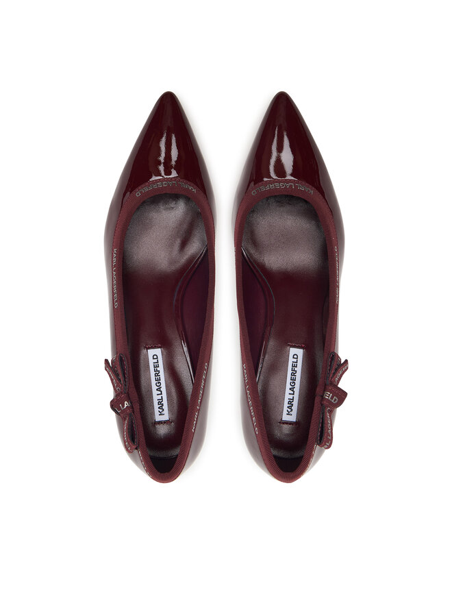 KARL LAGERFELD High Heels KARL LAGERFELD Sienna KL32708R Dunkelrot