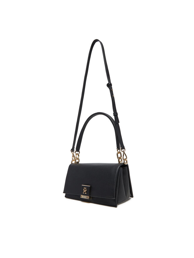 Tommy Hilfiger Ročna torba Tommy Hilfiger Th Her Med Crossover AW0AW17216 Črna