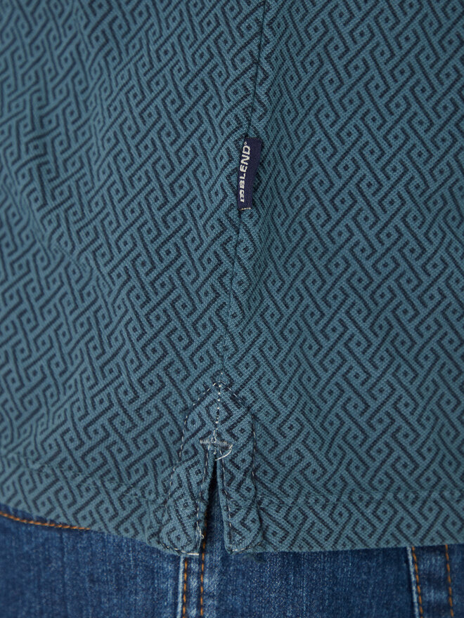 Blend Blend Polo majica 20718252 Mornarsko modra Regular Fit