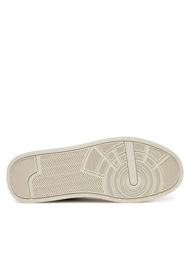 Tommy Hilfiger Sneakersy Tommy Hilfiger Court Mix Lnubuck FM0FM05410 Tmavomodrá