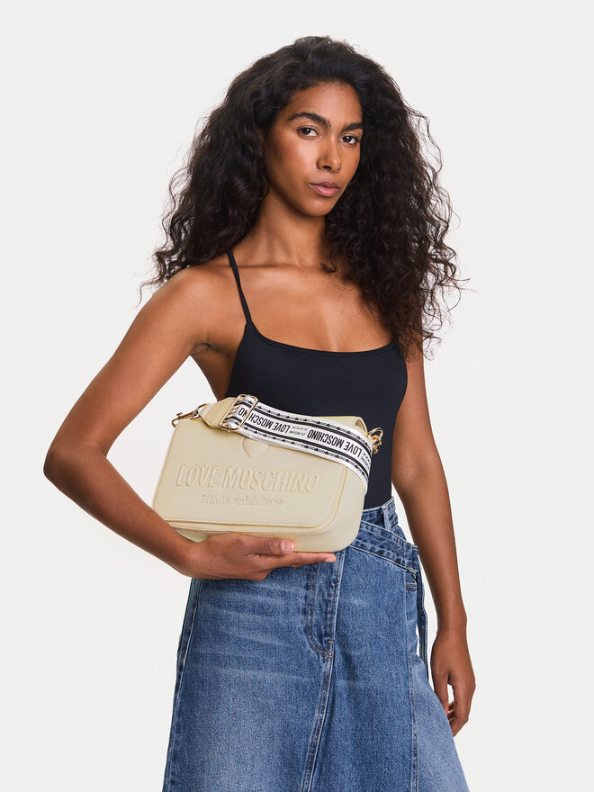 LOVE MOSCHINO Handtasche LOVE MOSCHINO JC4221PP0MKF0110 Creme