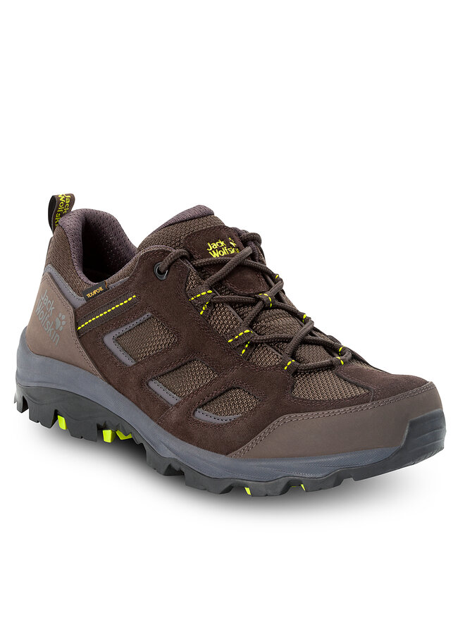 Jack Wolfskin Trekkingi Jack Wolfskin Vojo 3 Texapore Low M 4042441 Brązowy