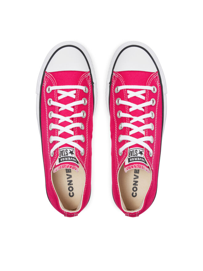 Converse Sneakers aus Stoff Converse Chuck Taylor All Star Lift Platform Ox A11539C Rosa