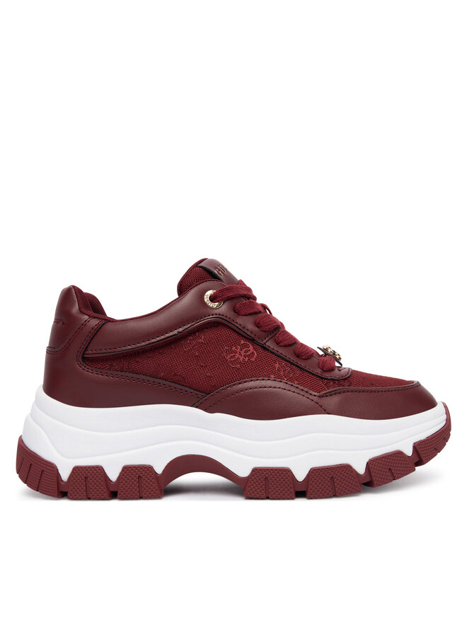 Guess Sneakers Guess FLFBRT ELE12 Dunkelrot