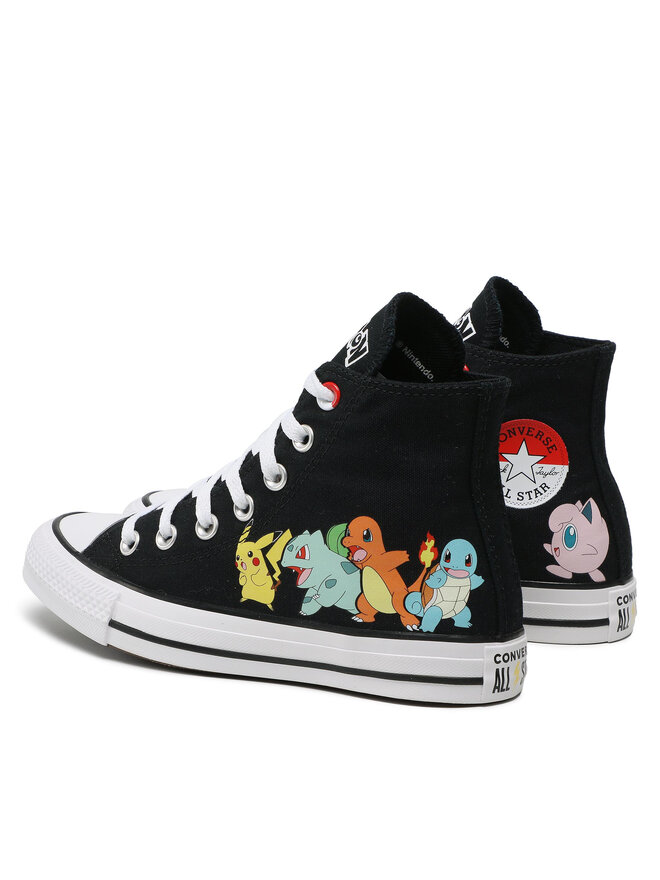 Converse Sneakers aus Stoff Converse Ctas Hi A01089C Schwarz
