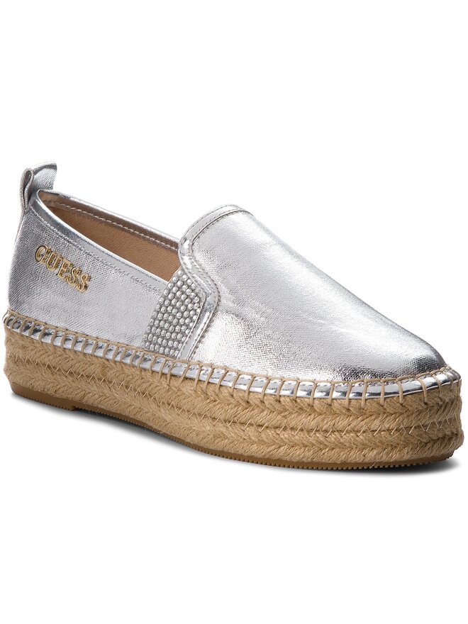 Guess Espadrilles Guess Rela FLRLE2 FAM14 Silberfarben