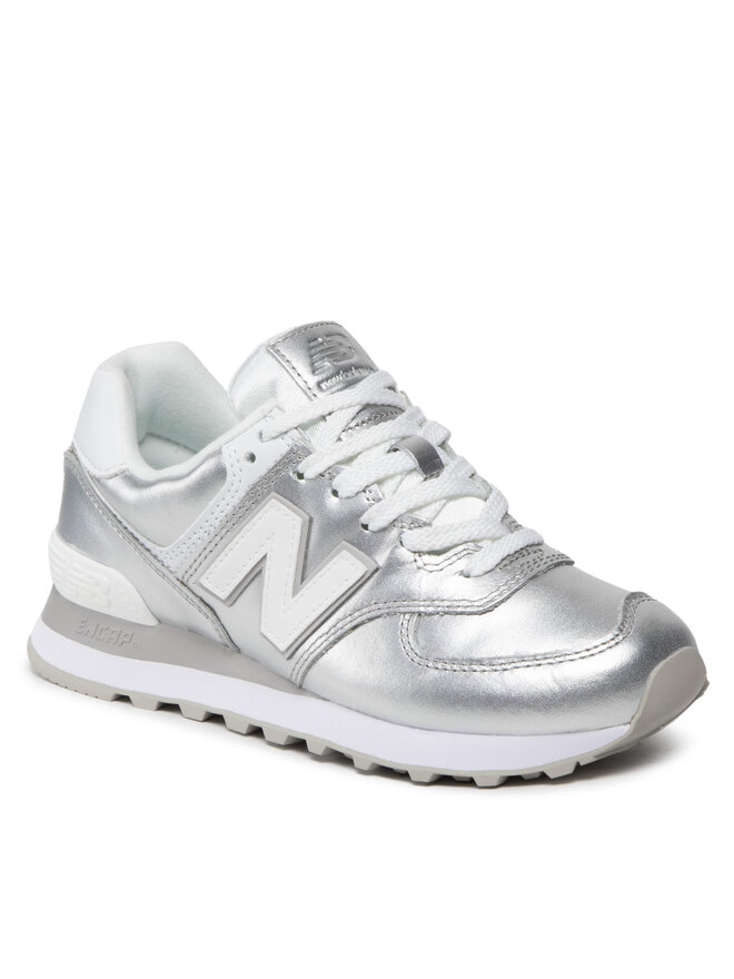 New balance argento bambina cheap