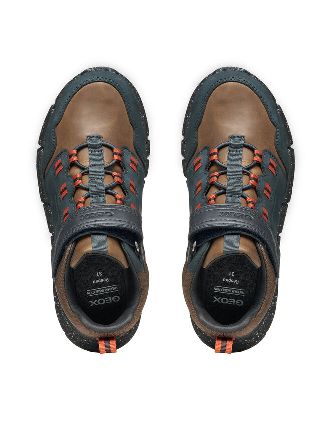 Geox Schnürschuhe Geox J Flexyper B Abx J949XA 032FU C0948 D Dunkelblau