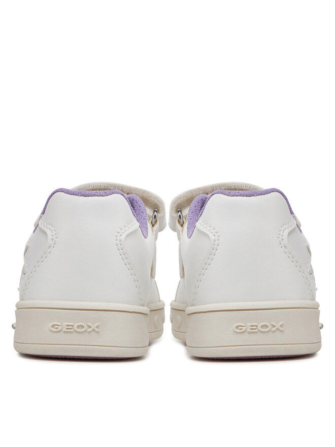 Geox Сникърси Geox J Skylin J558WB 0BCKC C0653 S Бял