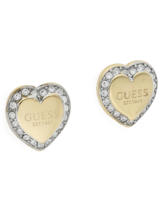 Guess Náušnice Guess JUBE01 427JW Zlatá