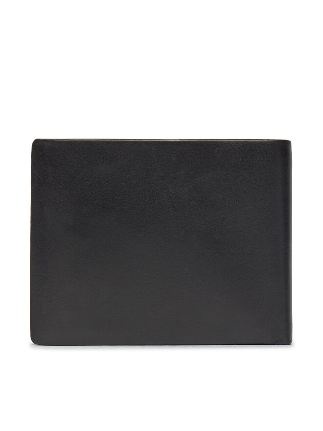 Guess Velika moška denarnica Guess New Boston R Slg SMNEBR LEA20 Črna