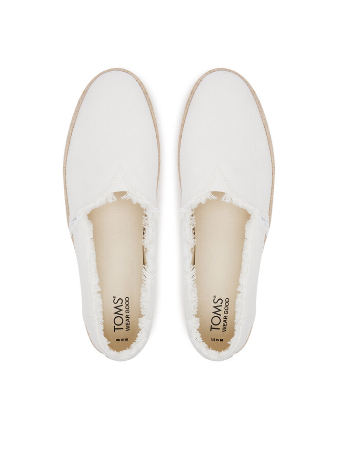 Toms Espadrilles Toms Valencia 10019795 Fehér