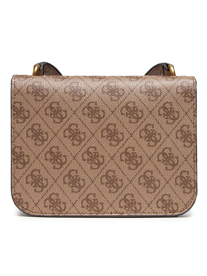 Guess Geantă Guess Noelle Mini HWBB78 79780 Maro