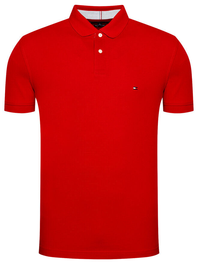 Tommy Hilfiger Tommy Hilfiger Poloshirt 1985 MW0MW17770 Rot Regular Fit