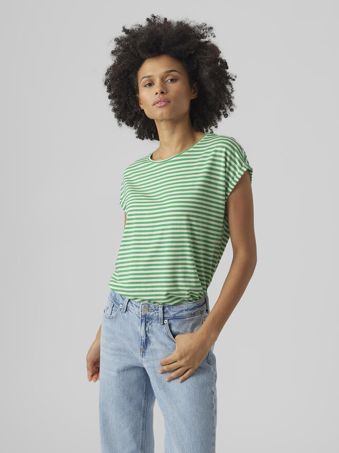 Vero Moda Vero Moda T-Shirt Ava 10284469 Grün Regular Fit