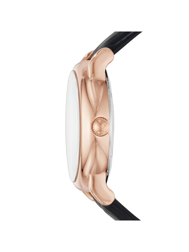 Emporio Armani Zegarek Emporio Armani Meccanico AR60007 Czarny