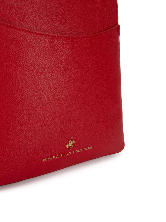Beverly Hills Polo Club Ruksak Beverly Hills Polo Club BHPC-C-007-07 Červená