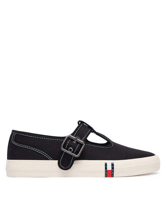 Tommy Jeans Sneakers aus Stoff Tommy Jeans Archive Y2K Mary Jane EN0EN03048 Schwarz