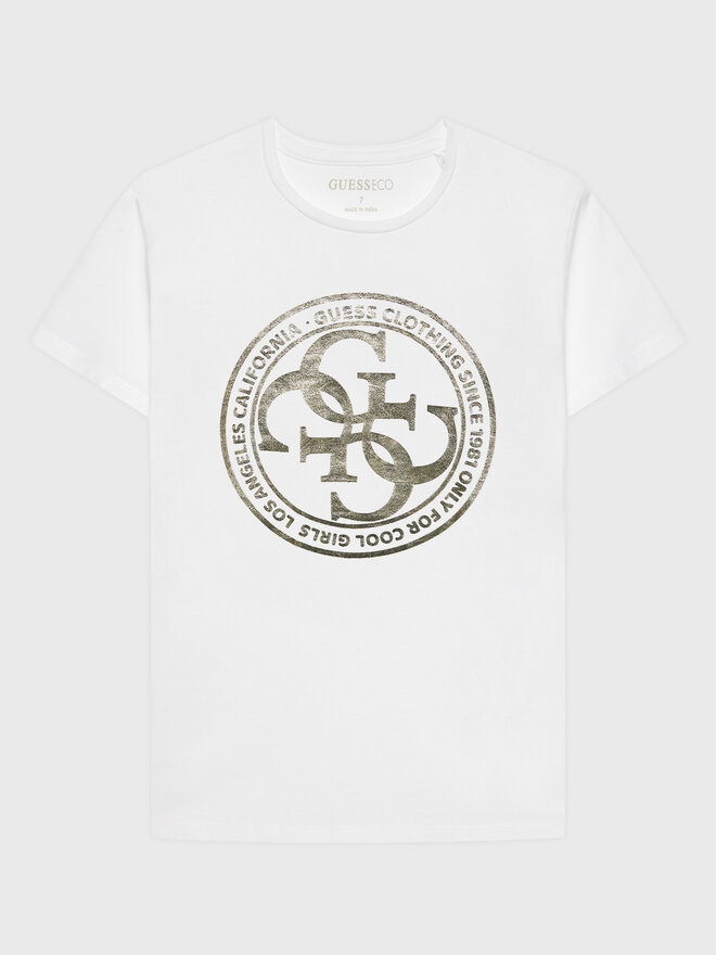 Guess Guess Camiseta J3GI02 K6YW3 Blanco Regular Fit